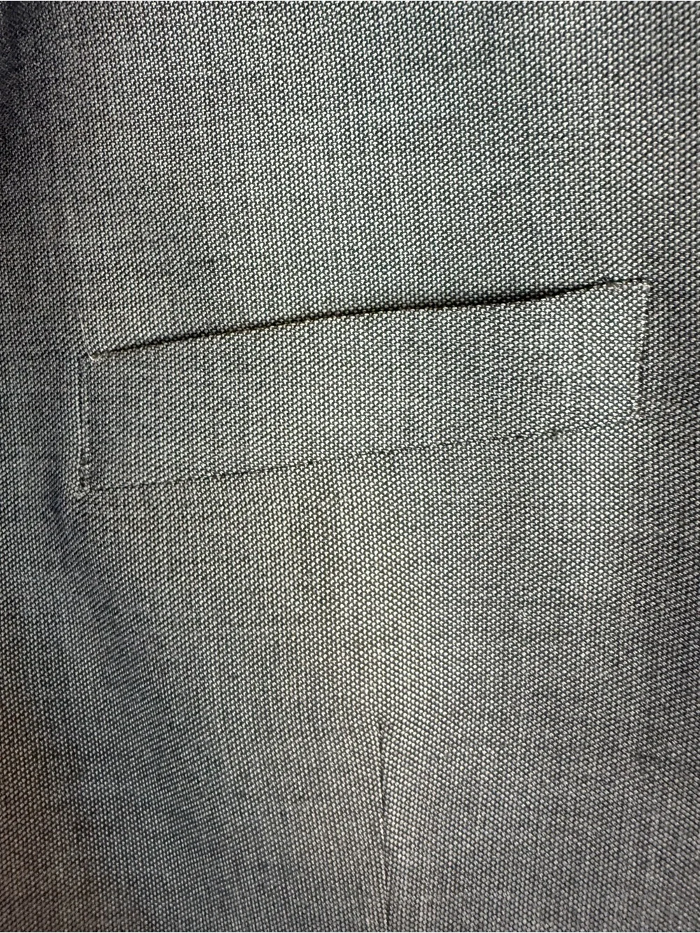 LAUREN Ralph Lauren Suit Jacket Mens 42 R 52% Wool Sport Coat Gray